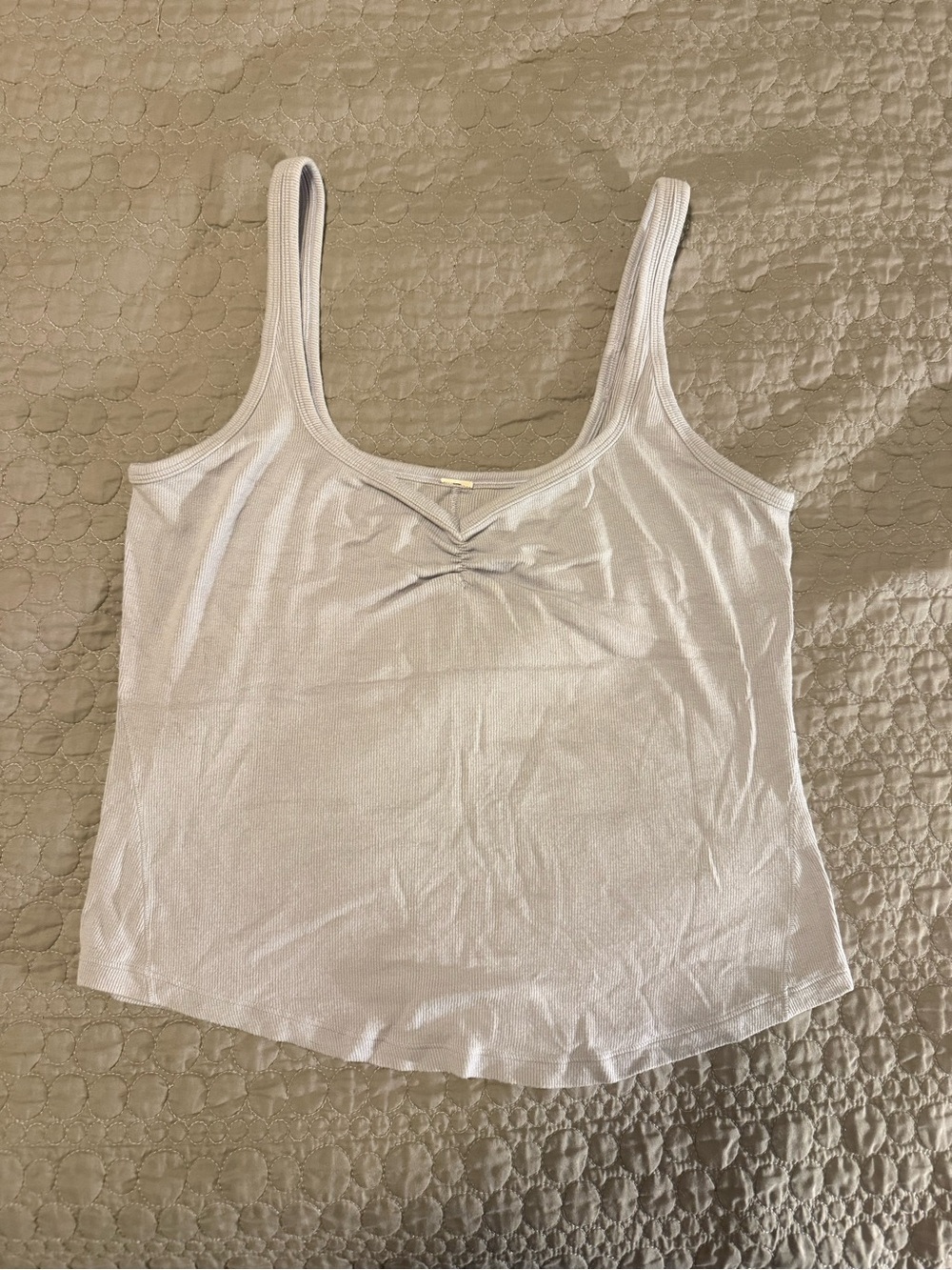lululemon athletica Light Blye Scoop Neck Camisole Hold Tight